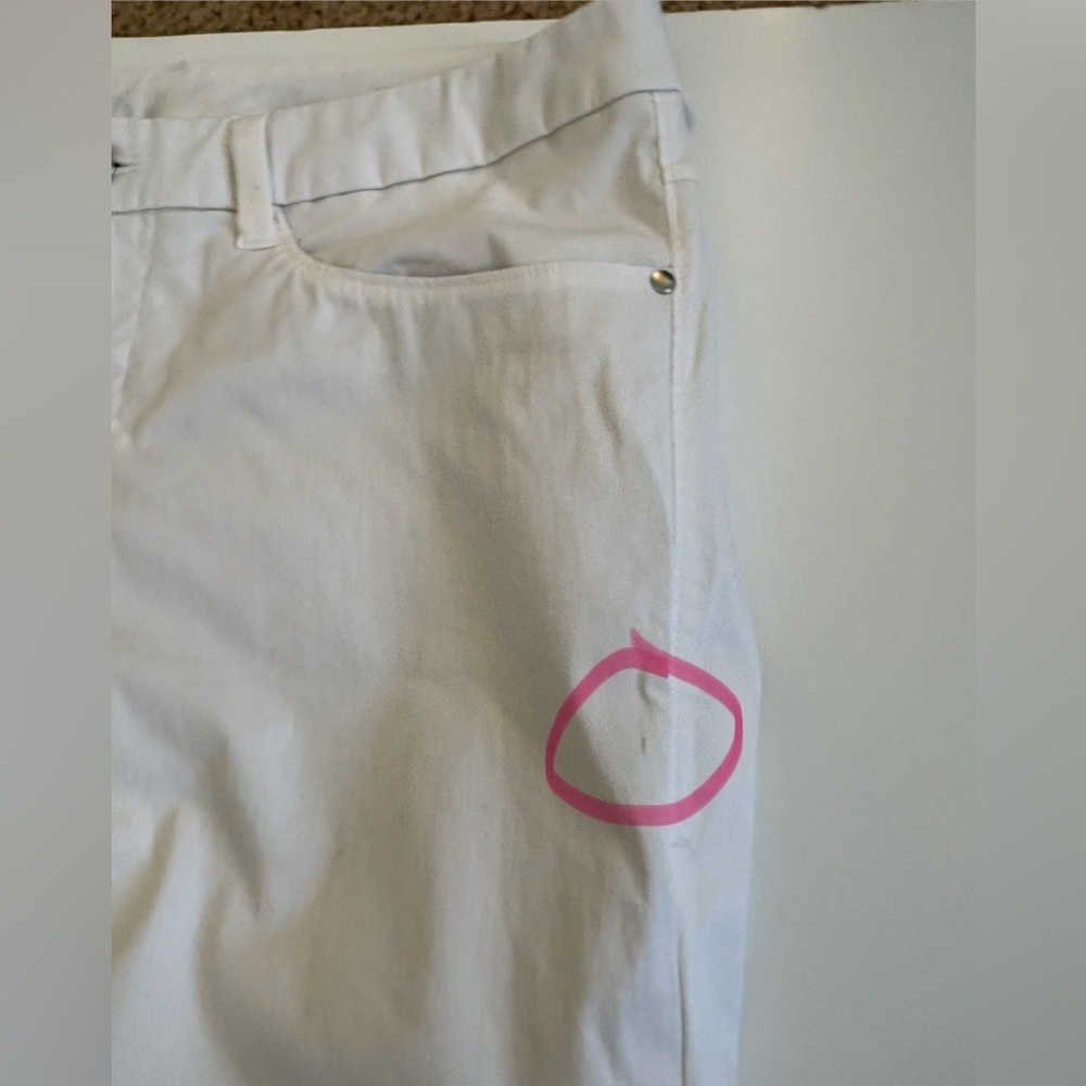 Lululemon Men ABC Slim Pant Size 32 White *see description - Picture 12 of 14